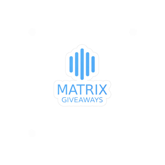 Matrix Giveaways Logo Sticker
