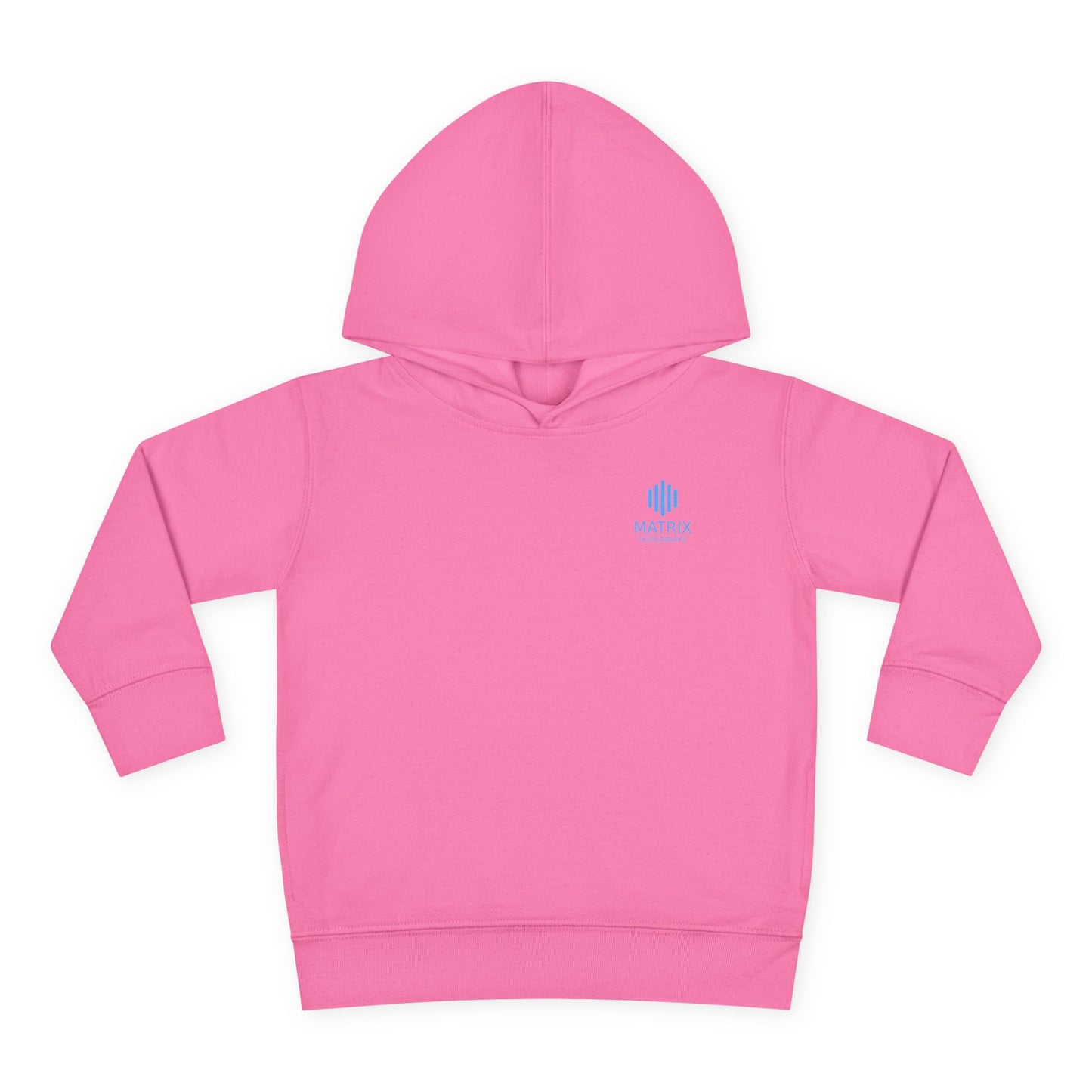 Toddler Hoodie — Minimal Blue Shield Logo Pullover