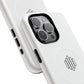 MagSafe Tough Phone Case — White Magnetic Protective Case with Grip Ring