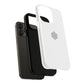 MagSafe Tough Phone Case — White Magnetic Protective Case with Grip Ring