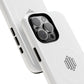 MagSafe Tough Phone Case — White Magnetic Protective Case with Grip Ring