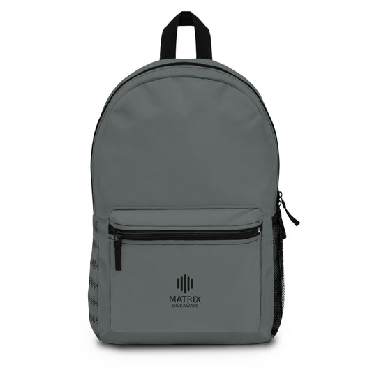 Matrix Backpack — Durable Grey School & Work Pack
