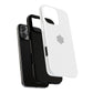 MagSafe Tough Phone Case — White Magnetic Protective Case with Grip Ring