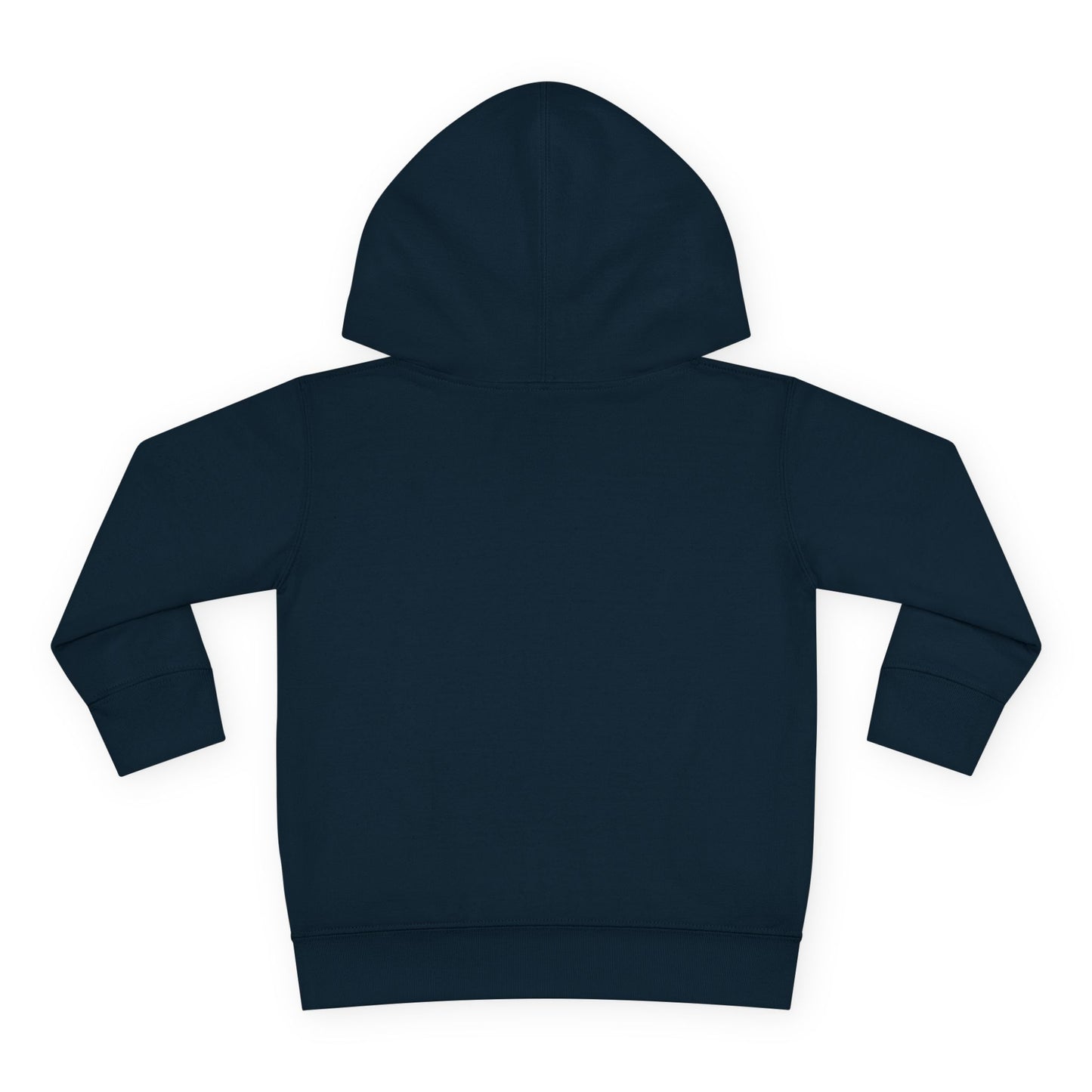 Toddler Hoodie — Minimal Blue Shield Logo Pullover