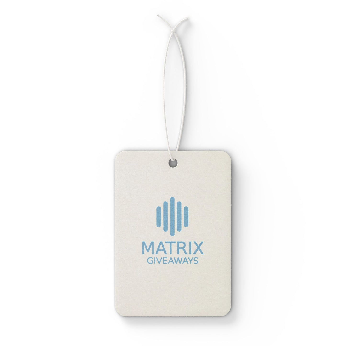 Matrix Giveaways Car Air Freshener — Logo Scent Tag for Cars
