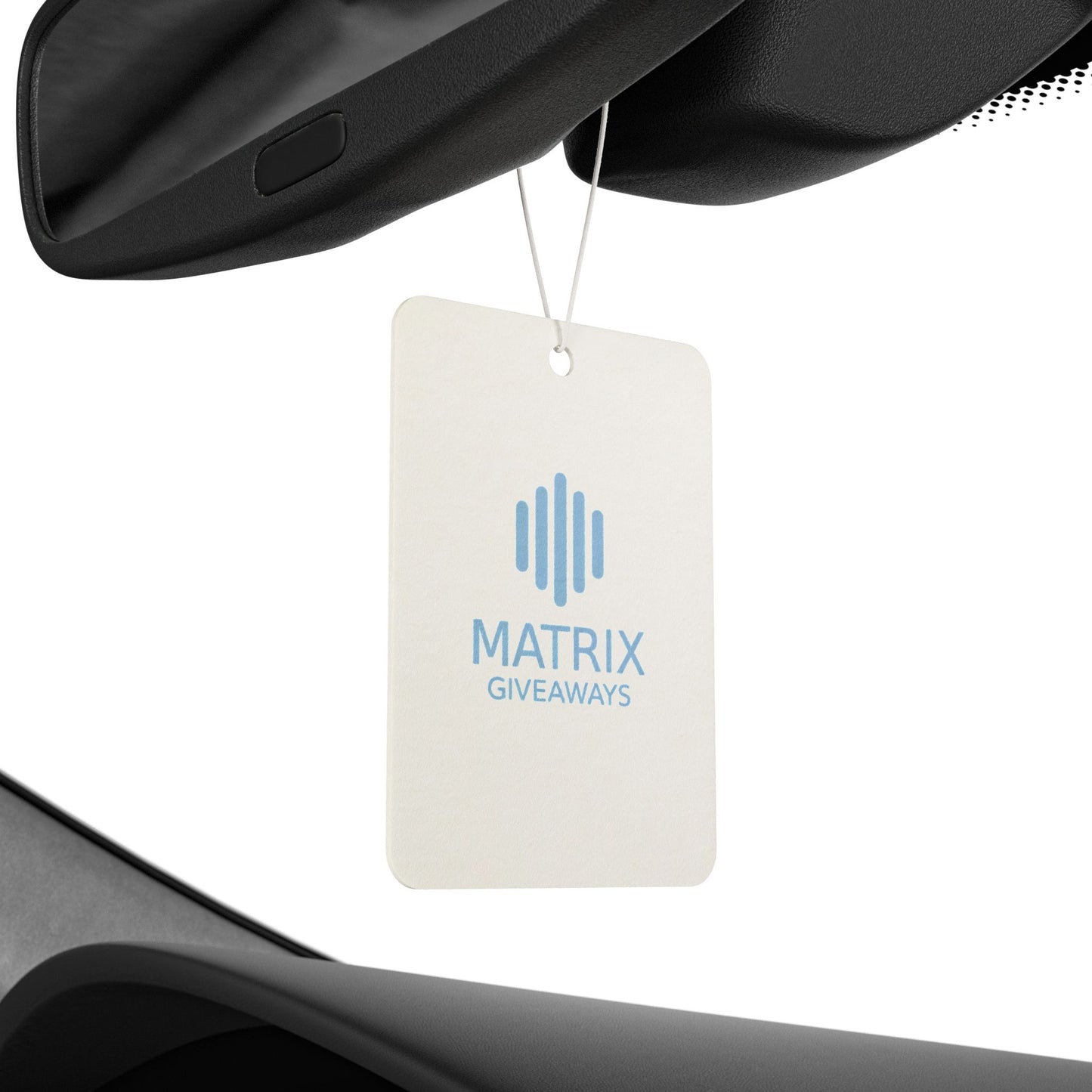 Matrix Giveaways Car Air Freshener — Logo Scent Tag for Cars