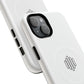 MagSafe Tough Phone Case — White Magnetic Protective Case with Grip Ring