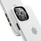 MagSafe Tough Phone Case — White Magnetic Protective Case with Grip Ring
