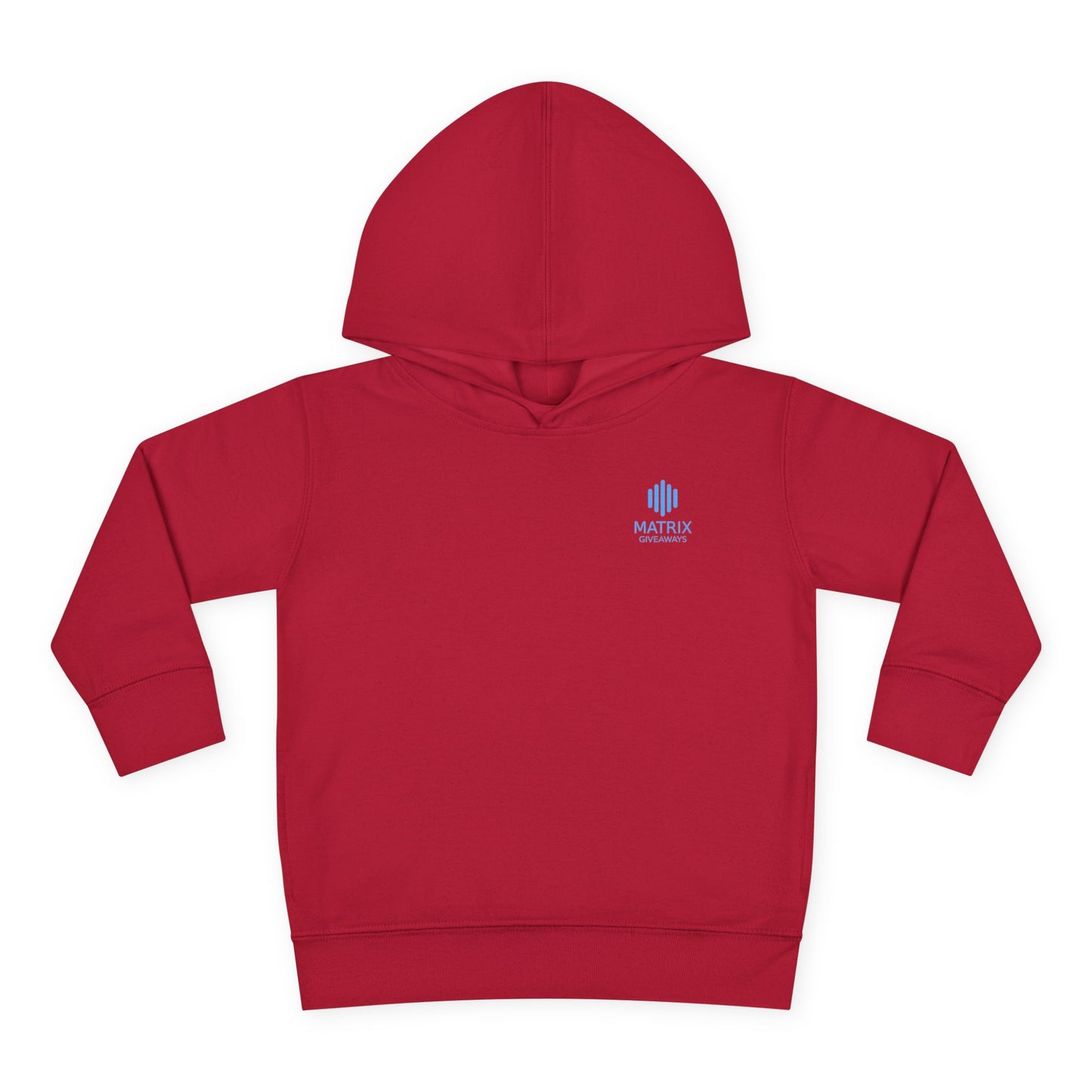 Toddler Hoodie — Minimal Blue Shield Logo Pullover