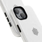 MagSafe Tough Phone Case — White Magnetic Protective Case with Grip Ring