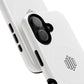 MagSafe Tough Phone Case — White Magnetic Protective Case with Grip Ring