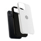 MagSafe Tough Phone Case — White Magnetic Protective Case with Grip Ring