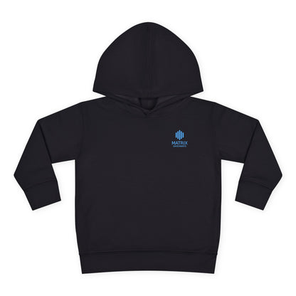 Toddler Hoodie — Minimal Blue Shield Logo Pullover