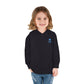 Toddler Hoodie — Minimal Blue Shield Logo Pullover