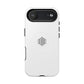 MagSafe Tough Phone Case — White Magnetic Protective Case with Grip Ring