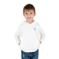Toddler Hoodie — Minimal Blue Shield Logo Pullover