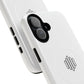 MagSafe Tough Phone Case — White Magnetic Protective Case with Grip Ring