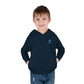 Toddler Hoodie — Minimal Blue Shield Logo Pullover