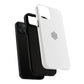 MagSafe Tough Phone Case — White Magnetic Protective Case with Grip Ring