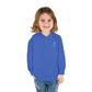 Toddler Hoodie — Minimal Blue Shield Logo Pullover