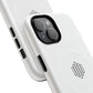 MagSafe Tough Phone Case — White Magnetic Protective Case with Grip Ring