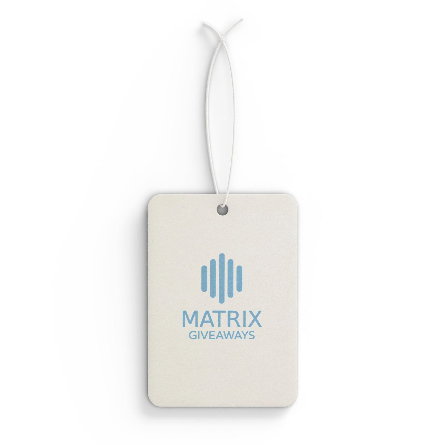 Matrix Giveaways Car Air Freshener — Logo Scent Tag for Cars