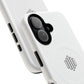 MagSafe Tough Phone Case — White Magnetic Protective Case with Grip Ring