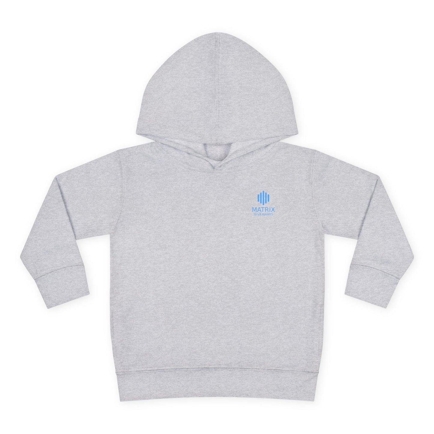 Toddler Hoodie — Minimal Blue Shield Logo Pullover