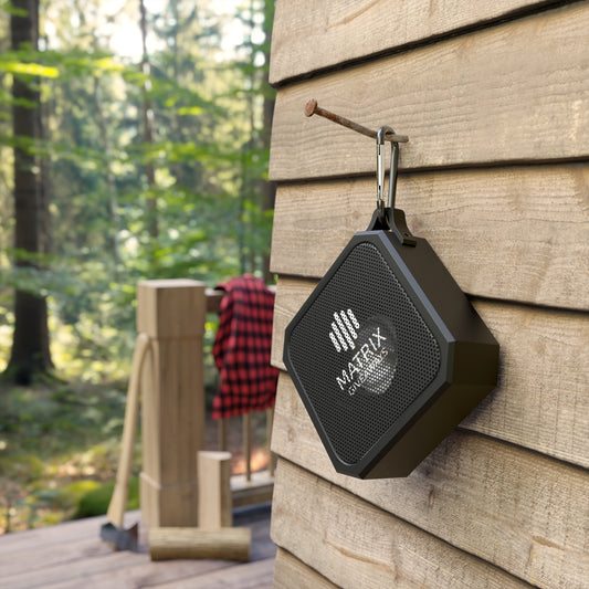 Outdoor Bluetooth Speaker — Rugged Portable Waterproof Speaker with Carabiner