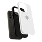 MagSafe Tough Phone Case — White Magnetic Protective Case with Grip Ring