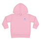 Toddler Hoodie — Minimal Blue Shield Logo Pullover