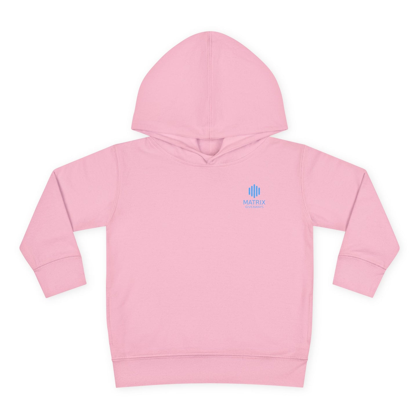 Toddler Hoodie — Minimal Blue Shield Logo Pullover