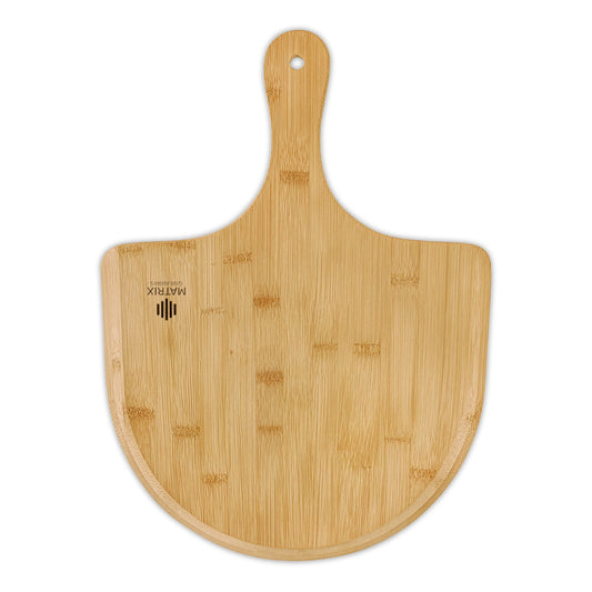 Engravable Bamboo Pizza Peel – Personalized Wood Pizza Board for Serving & Gifting