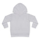 Toddler Hoodie — Minimal Blue Shield Logo Pullover