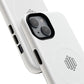 MagSafe Tough Phone Case — White Magnetic Protective Case with Grip Ring