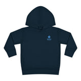 Toddler Hoodie — Minimal Blue Shield Logo Pullover