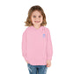 Toddler Hoodie — Minimal Blue Shield Logo Pullover