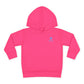 Toddler Hoodie — Minimal Blue Shield Logo Pullover