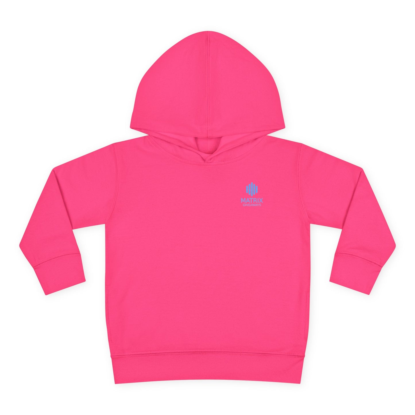 Toddler Hoodie — Minimal Blue Shield Logo Pullover