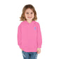 Toddler Hoodie — Minimal Blue Shield Logo Pullover