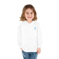 Toddler Hoodie — Minimal Blue Shield Logo Pullover