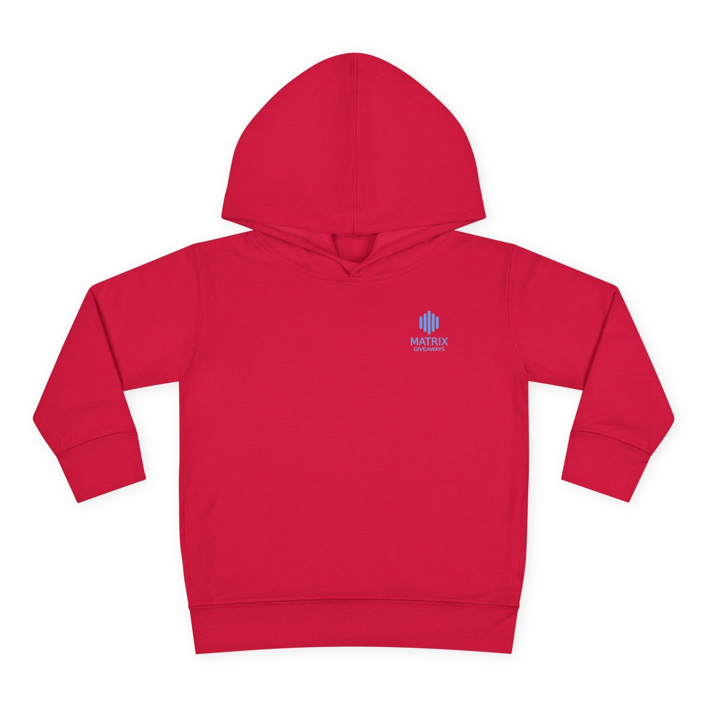 Toddler Hoodie — Minimal Blue Shield Logo Pullover