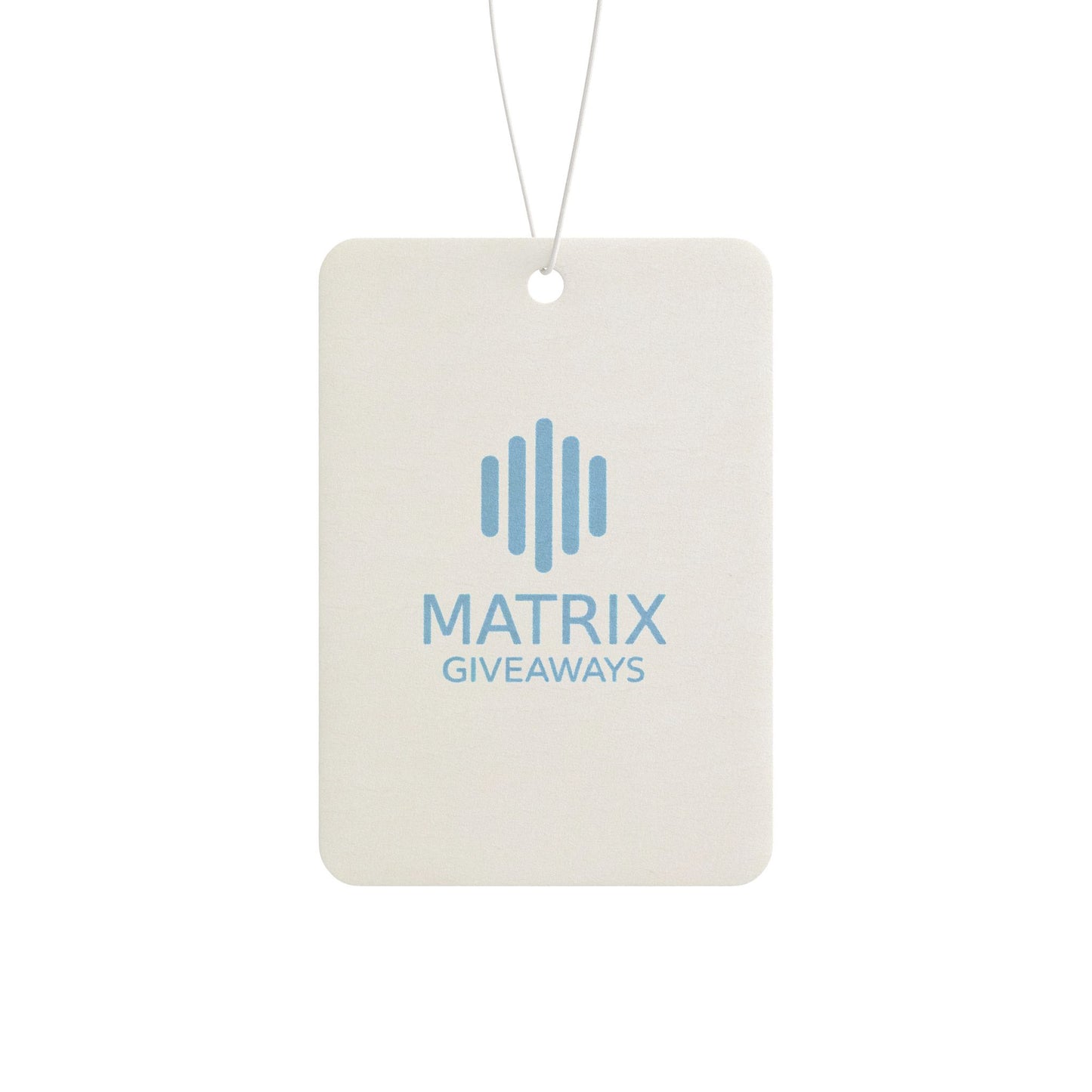 Matrix Giveaways Car Air Freshener — Logo Scent Tag for Cars
