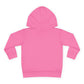 Toddler Hoodie — Minimal Blue Shield Logo Pullover