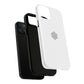 MagSafe Tough Phone Case — White Magnetic Protective Case with Grip Ring