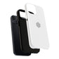 MagSafe Tough Phone Case — White Magnetic Protective Case with Grip Ring