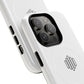 MagSafe Tough Phone Case — White Magnetic Protective Case with Grip Ring