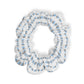 Ikat Scrunchie – Lightweight White Hair Tie