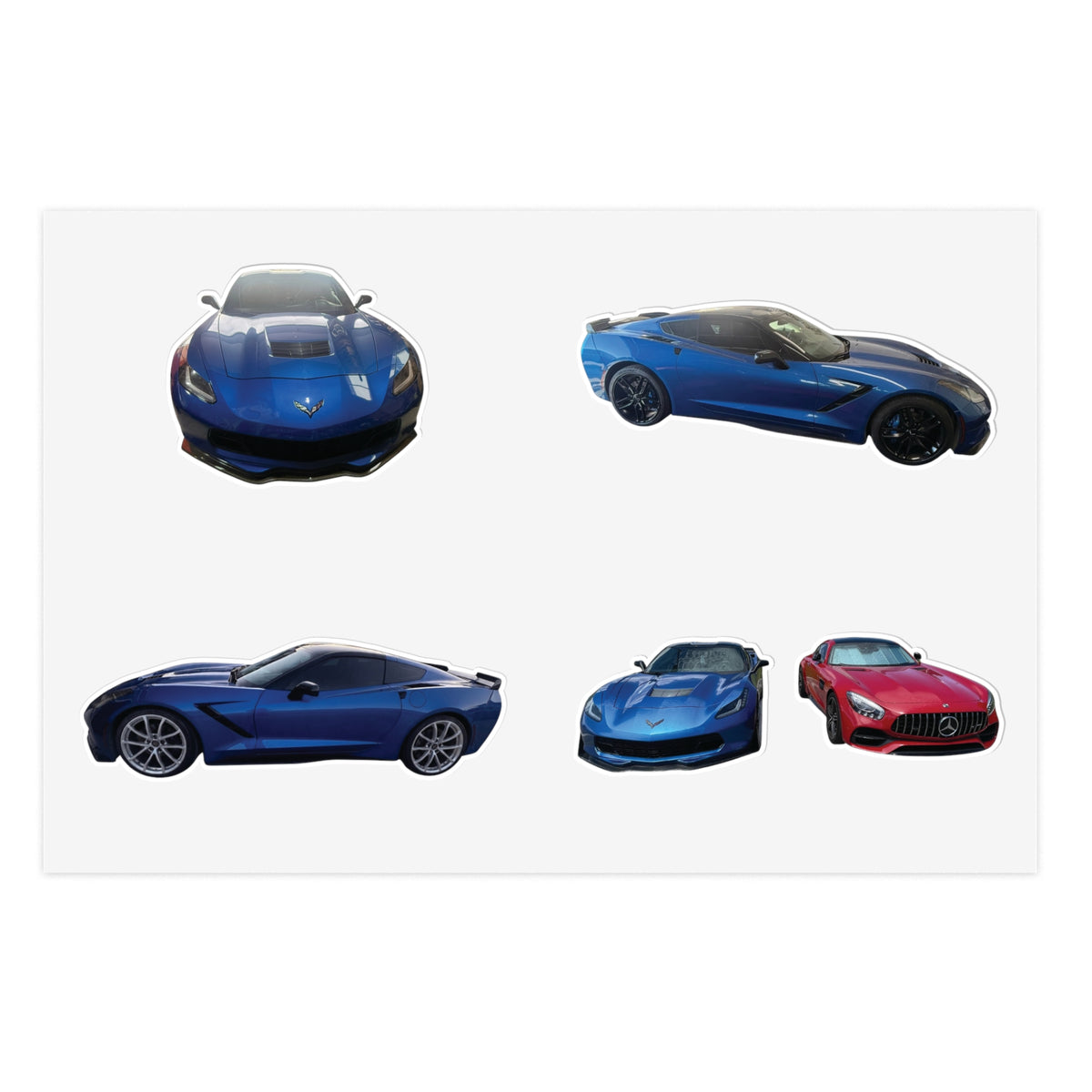 Corvette Sticker Sheet
