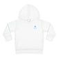 Toddler Hoodie — Minimal Blue Shield Logo Pullover